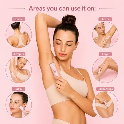LuneBare™ – 2-in-1 Women’s Body Shaver